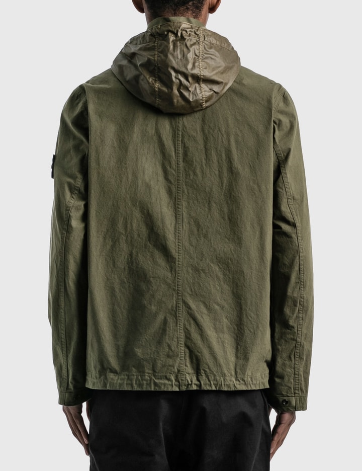 Cotton Blended Jacket With Detachable Hood Placeholder Image