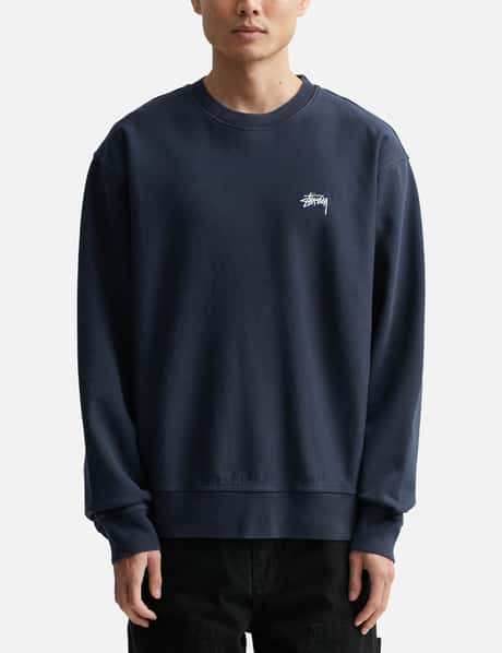 Stüssy - Overdyed Stock Logo Crewneck | HBX - Globally Curated 
