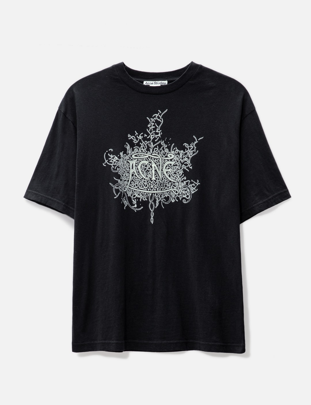 アクネ ストゥディオズ - グロー イン ザ ダーク ロゴTシャツ | HBX