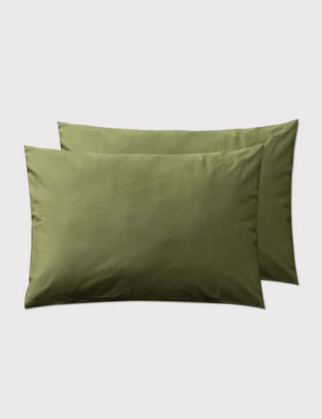 Risker Pillowcase Set/2 - Olive (dark Green)