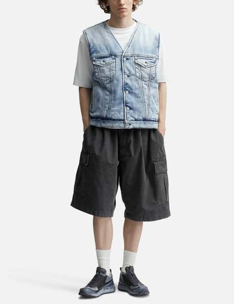 Acne Studios - Denim Padded Vest | HBX - Globally Curated Fashion 