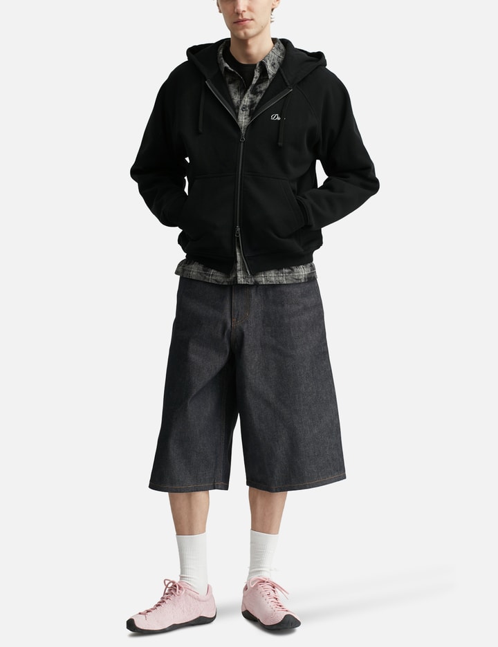 Cursive Small Logo Zip Hoodie Placeholder Image