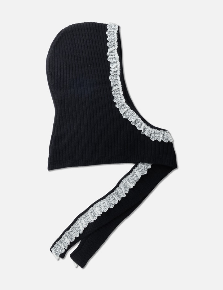 Ganni Compact Wool Balaclava Lace