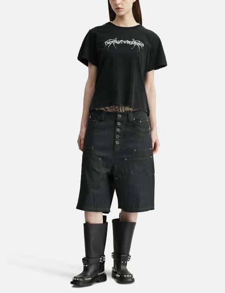 "Orius" Bone Wings Fitted T-Shirt view 14