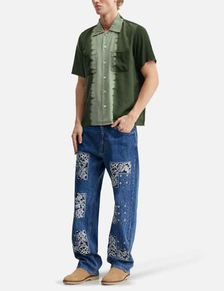 Hand Dye Open Collar SS Shirt view 14