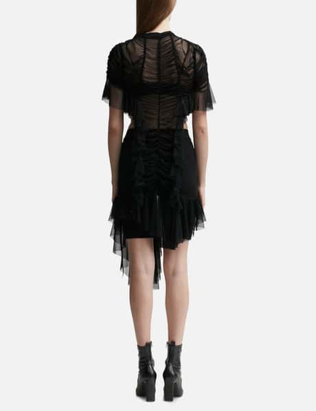 Ruched Low Waist Dress view 9