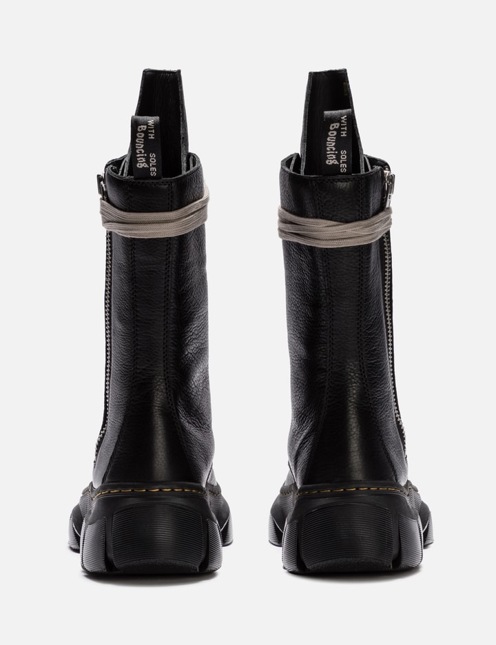 Shop Rick Owens X Dr. Martens 1918 Dmxl Calf Length Boot In Black