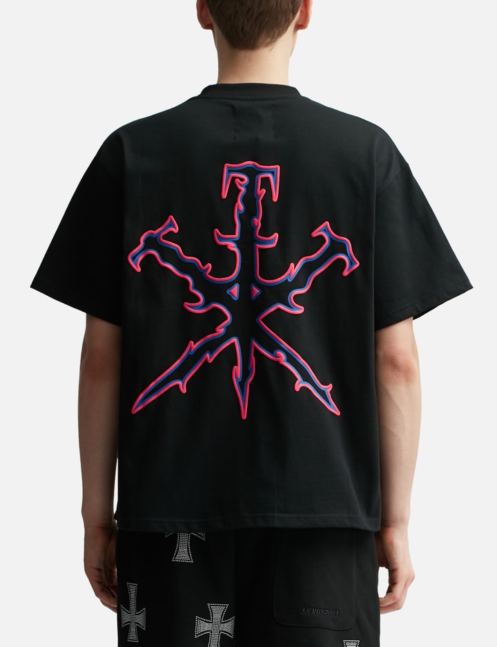 Black Tribal Dagger Graphic T-Shirt Placeholder Image