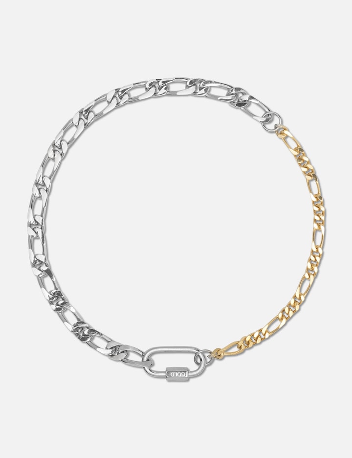 Louis Vuitton Monogram Chain Necklace Silver