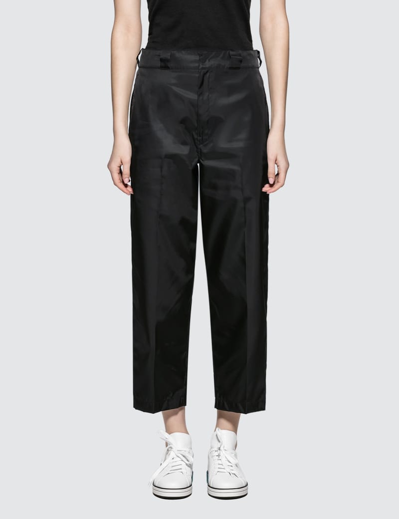 Prada - Gabardine Nylon Pants | HBX - Globally Curated Fashion and  Lifestyle by Hypebeast
