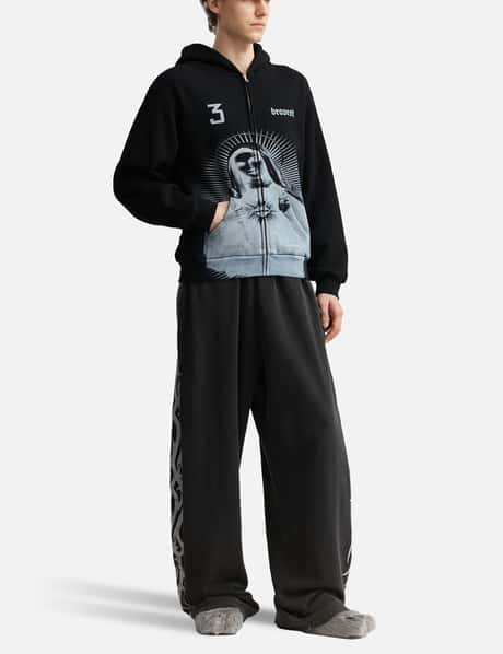 Black Mary Zip Up Hoodie view 15