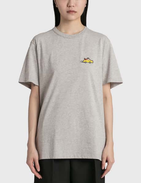 Maison Kitsune Oly Taxi Patch Classic T-shirt