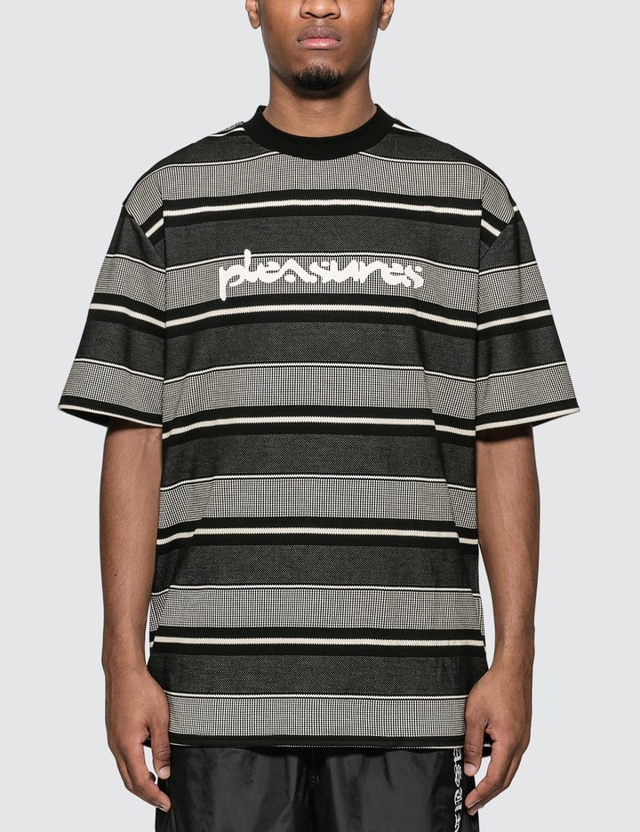 Flavors Striped Premium T-shirt Placeholder Image