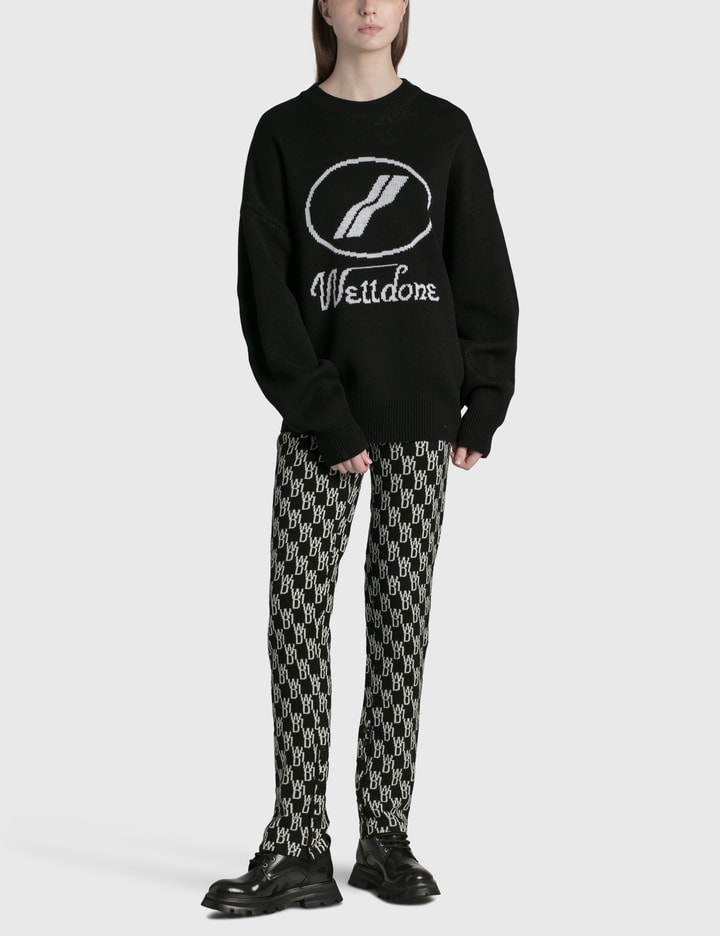 Logo Jacquard Sweater Placeholder Image