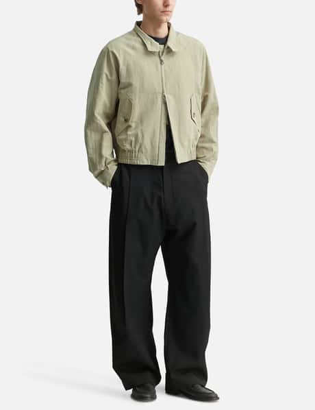 Linen Blend Harrington Jacket view 14