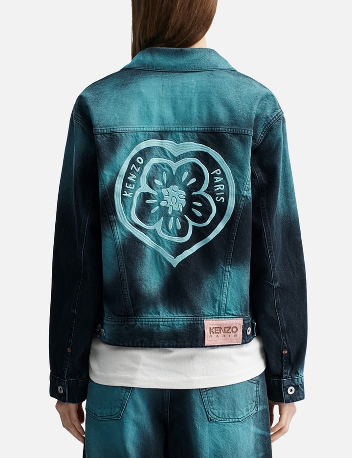 Kenzo Kenzo Boke Heart Oversize Trucker Jacket