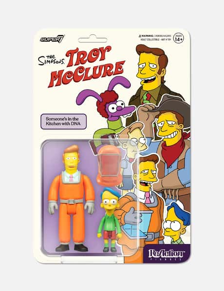 Super 7 The Simpsons ReAction Wave 2 - Troy McClure (Someone’s In The Kitchen With DNA)