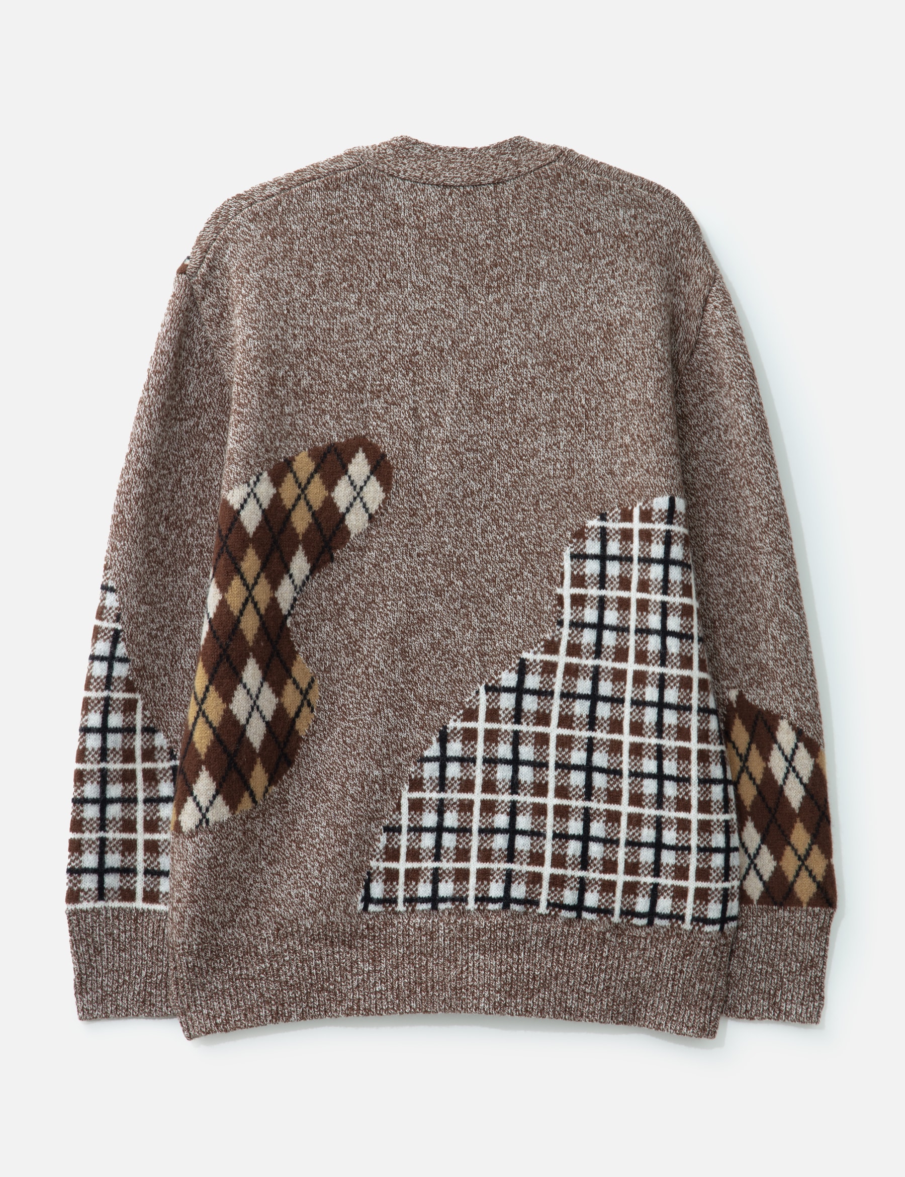 Argyle & Check Mix Cardigan view 17