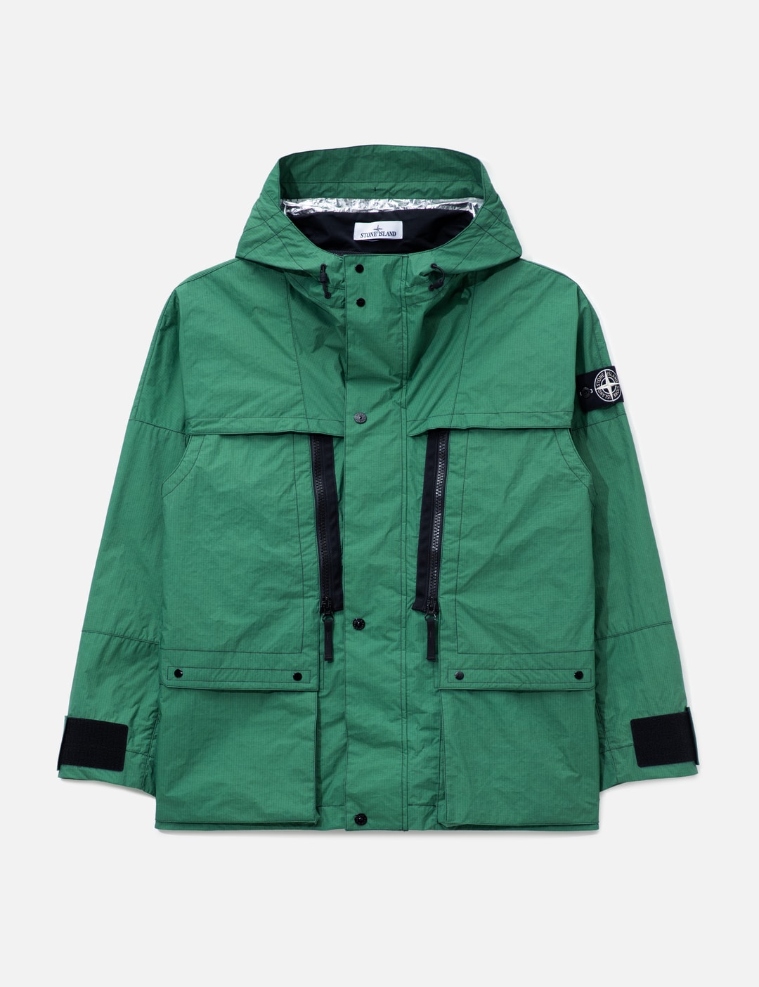 Metal Lamina Ripstop Heat Reactive Hooded Jacket