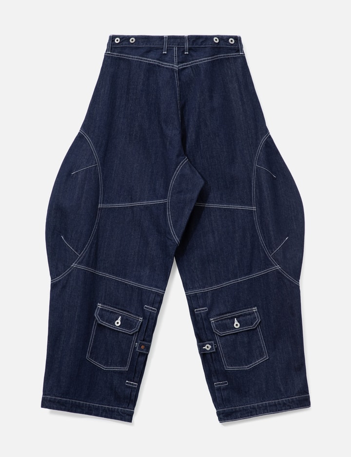 펀드멘탈 Denim T-Form Pants Rinse