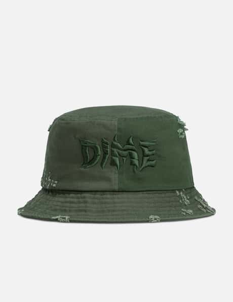 Dime Split Distressed Bucket Hat