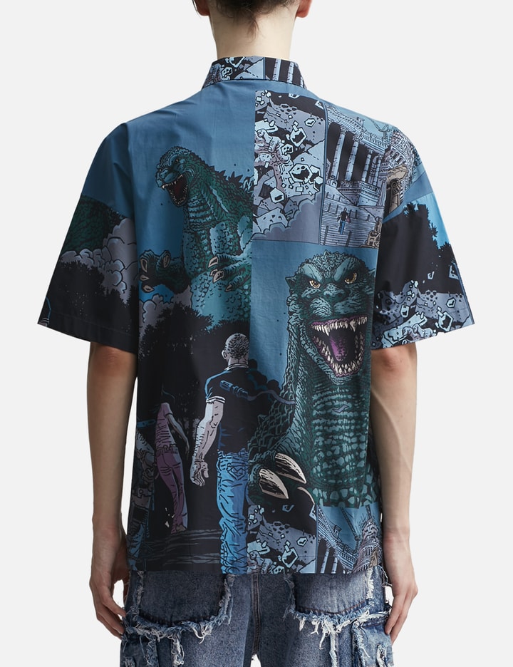 Godzilla X Dhruv Kapoor Kimono Shirt Placeholder Image