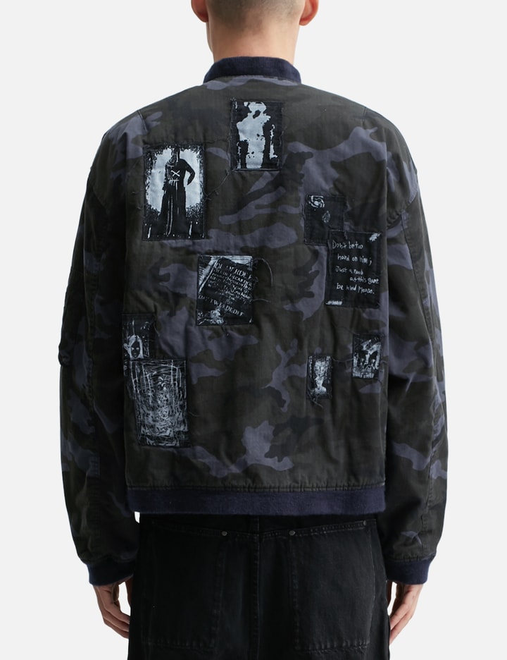 Hommage Embraced "RIOT RIOT RIOT MA-1 Jacket Placeholder Image