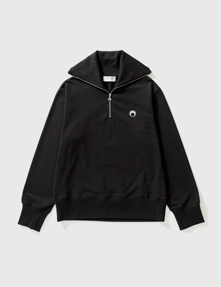 Ecofuturist Printed Half-zip Sweatshirt Placeholder Image