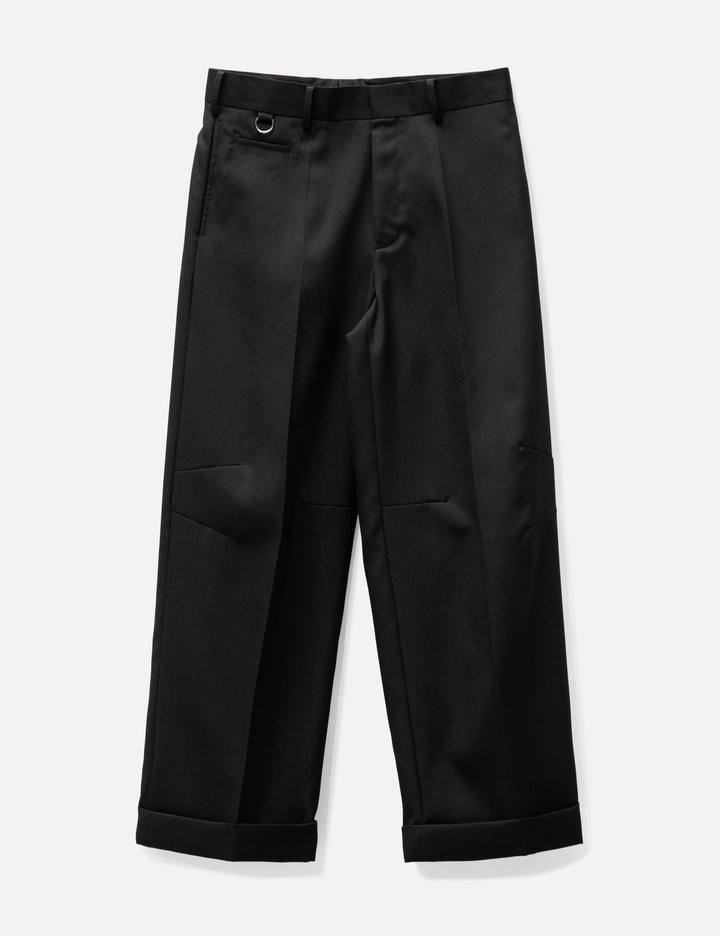 Wide Cuffed Tailored Pants Placeholder Image