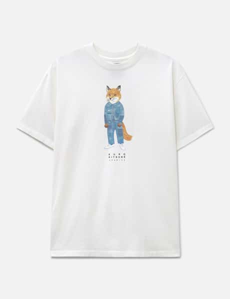 메종 키츠네 Maison Kitsuné X Kuro The Crafted Fox Tee