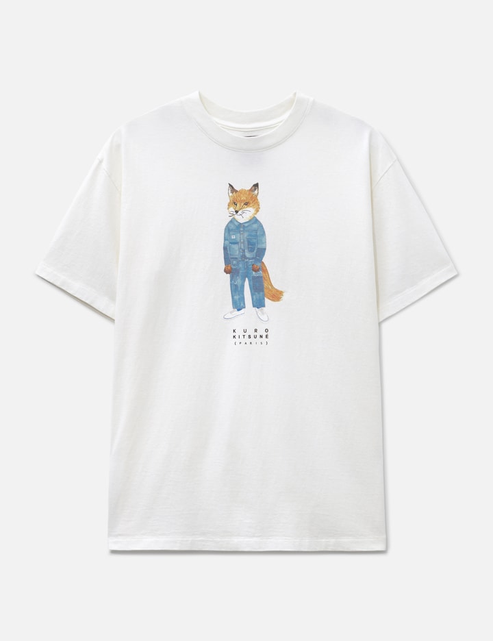 Maison Kitsuné Maison Kitsuné X Kuro The Crafted Fox Tee
