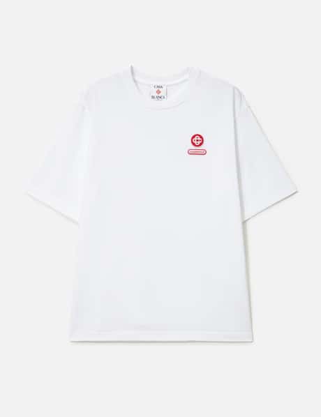 Casablanca Logo Patch Oversized T-shirt