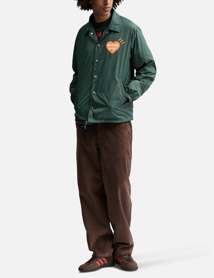 Shop Human Made Coach Jacket In Green