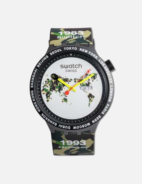 BAPE Big Bold Bape The World Swatch