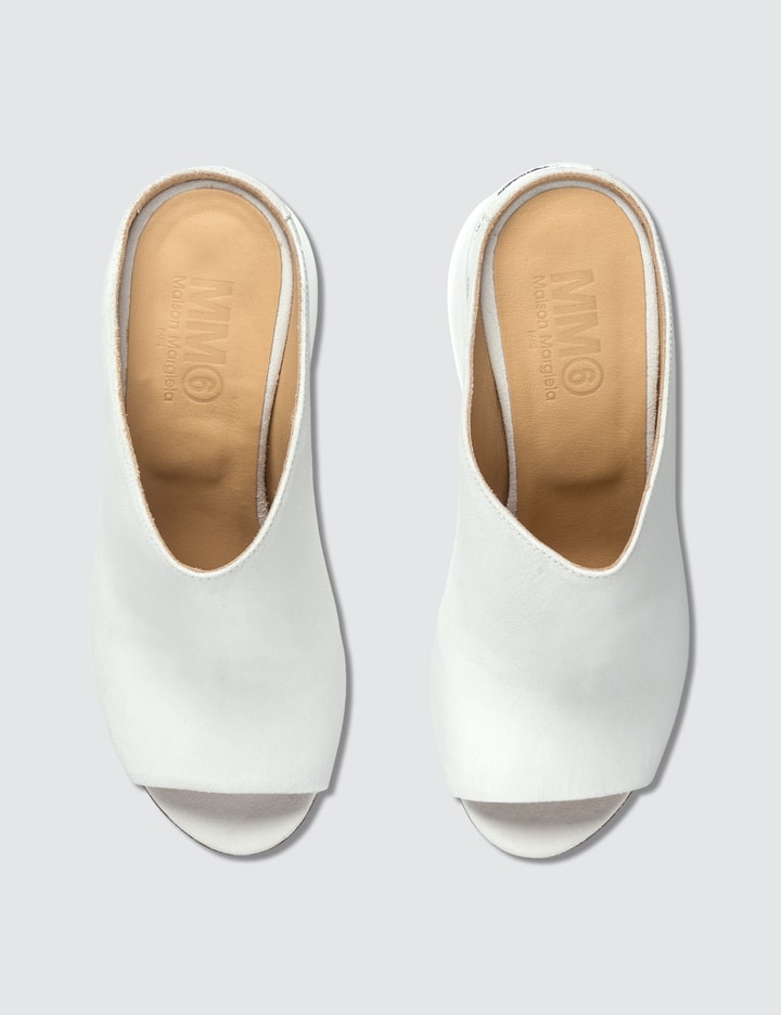 Painted Heel Leather Mule Placeholder Image
