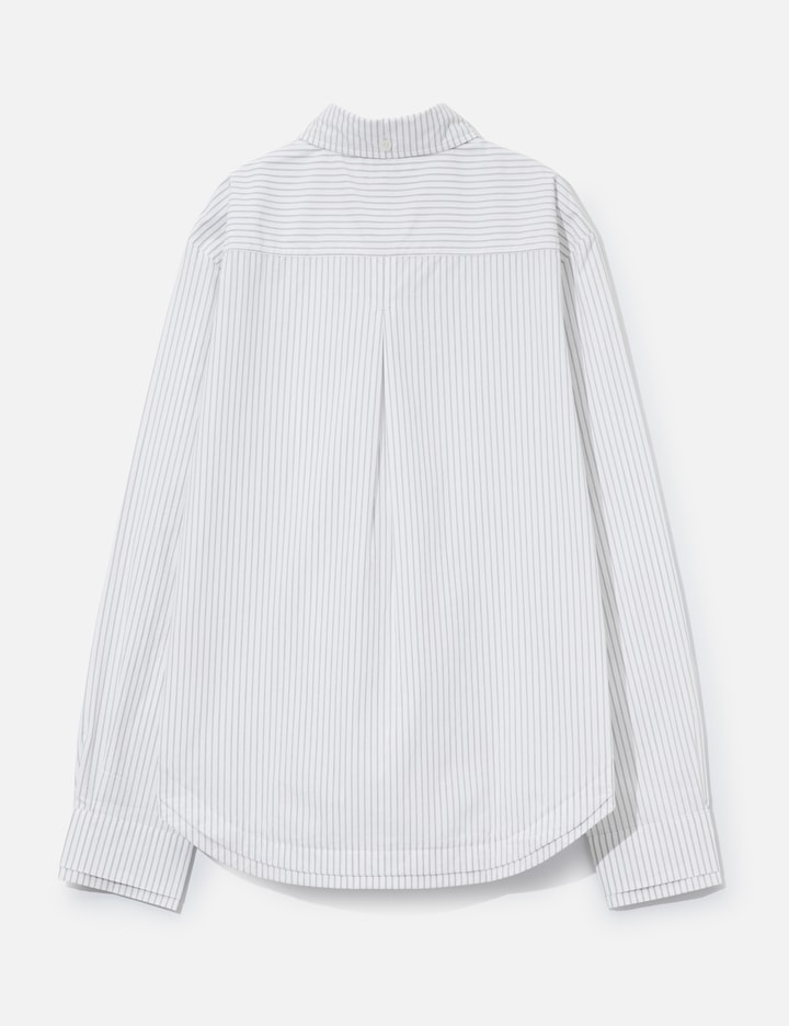 O. Files Double-Hem Pinstripe Shirt