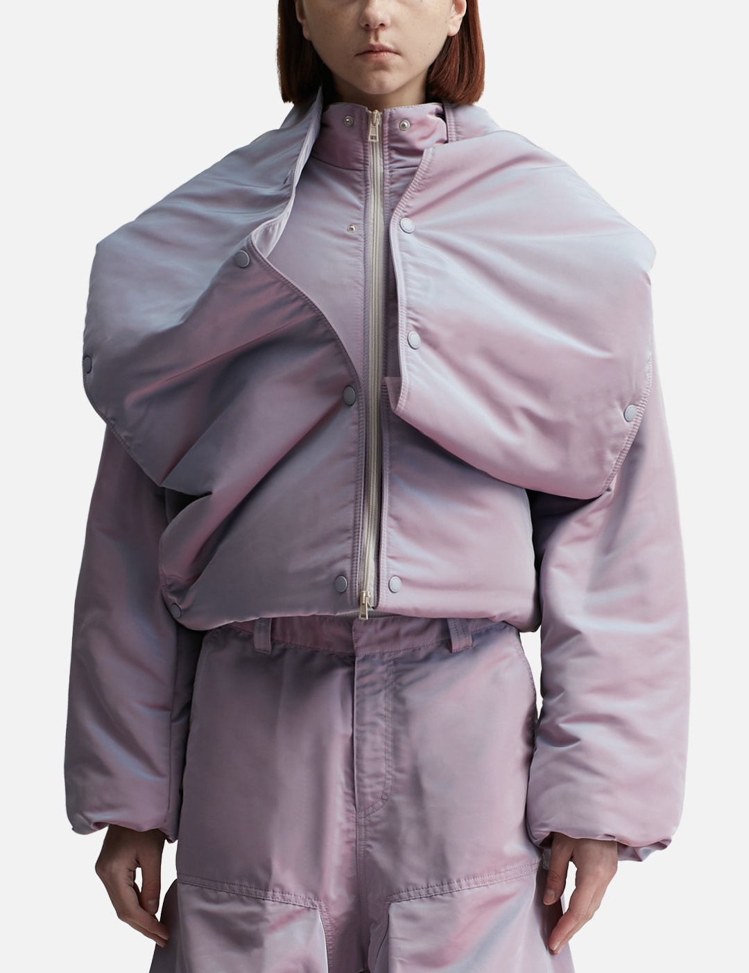 Snap Off Puffer Jacket view 15