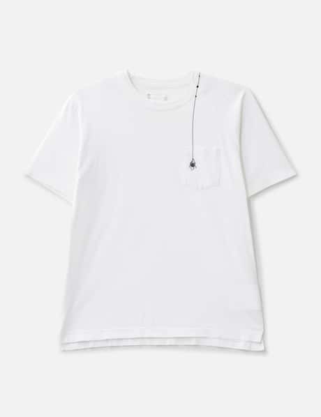 Sacai Dr. Woo Embroidered Pocket T-Shirt