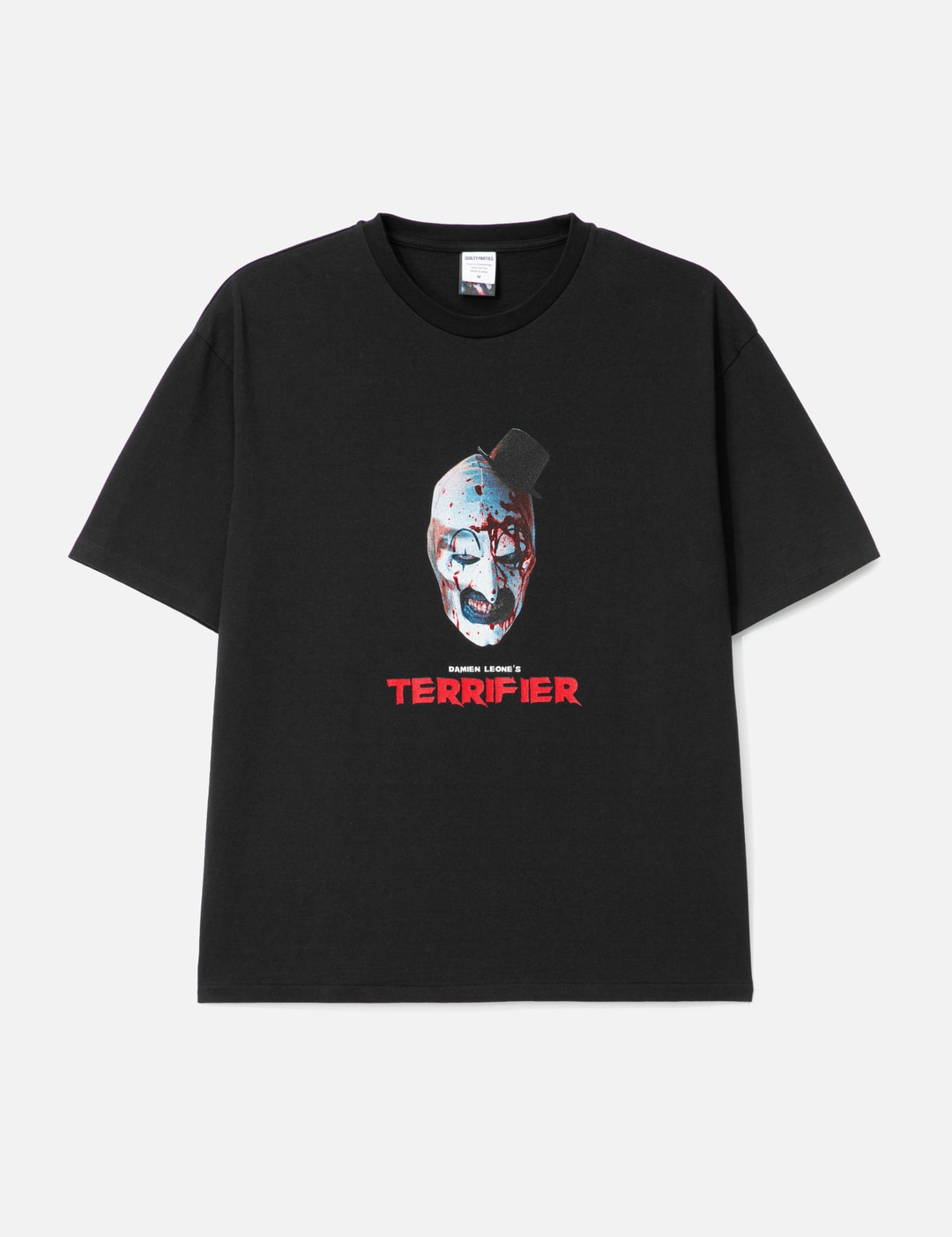 Terrifier / Washed Heavy Weight Crew Neck T-Shirt ( Type-2 )