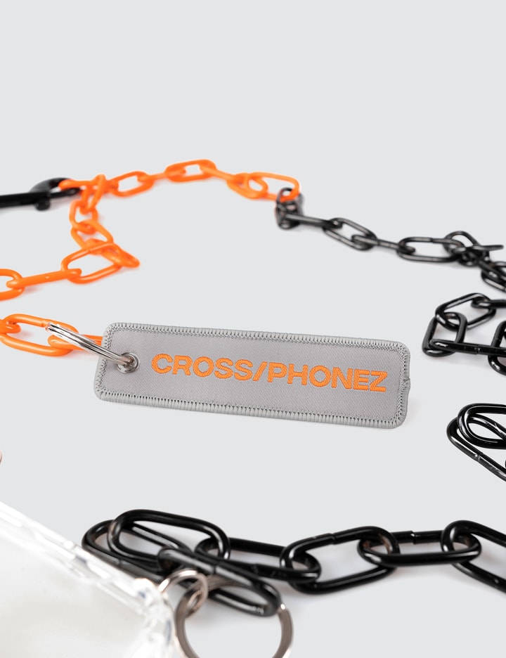 Black And Orange Chain iPhone Case Placeholder Image