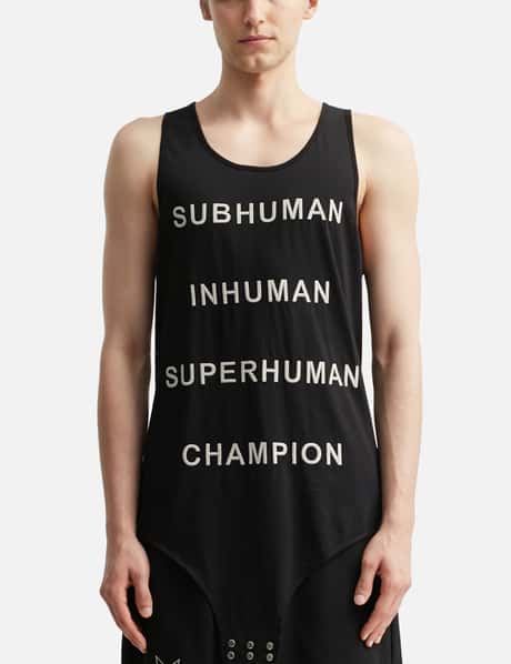 X Champion Basketball Tank W Subhuman Inhuman Superhuman view 11