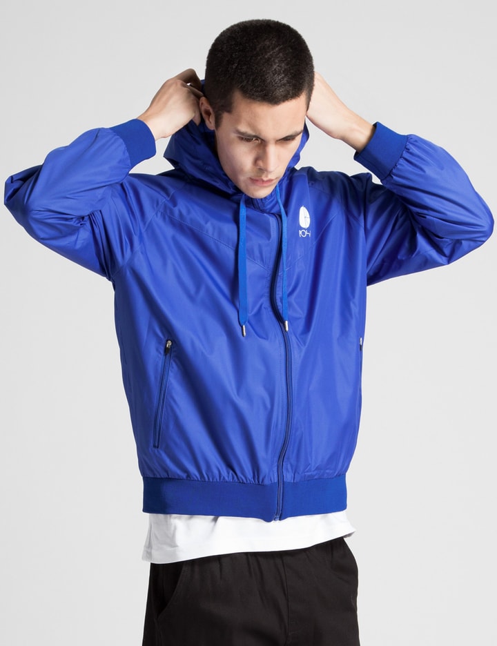 Royal Blue/White PSC Fill Logo Chest Windbreaker Jacket Placeholder Image