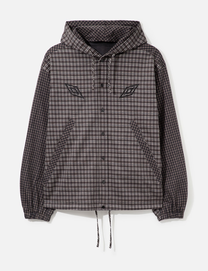 Umbro Slam Jam X Umbro Double Plaid Overshirt Dark