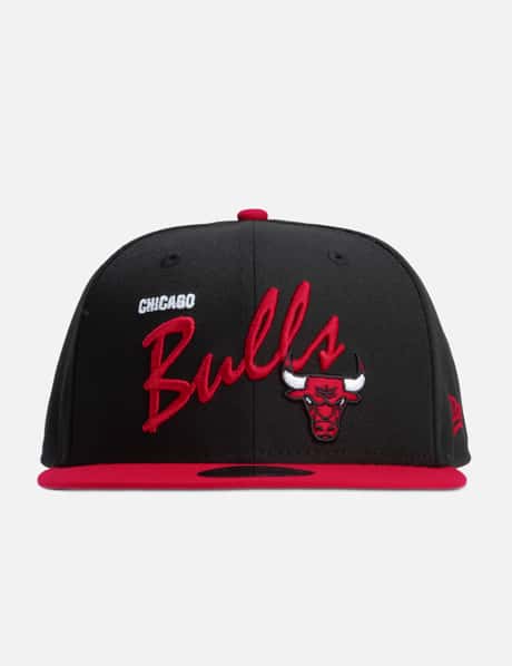 New Era NBA Vintage Script Chicago Bulls 9Fifty Cap HBX
