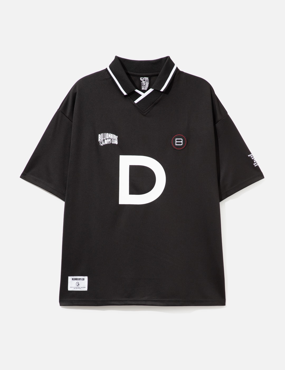 Initial Billionaire Boys Club X D Game Shirt In Black/黑色/블랙/ブラック