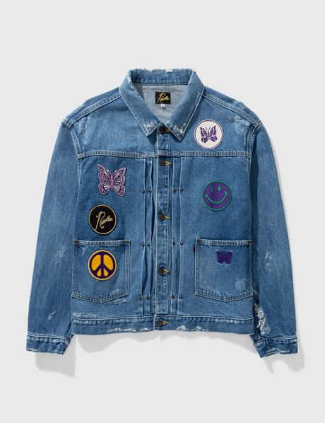 Needles Men's Assorted Patches Denim Jacket - ShopStyle