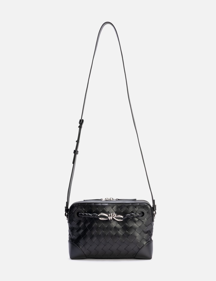 Bottega Veneta Andiamo Zipped Messenger