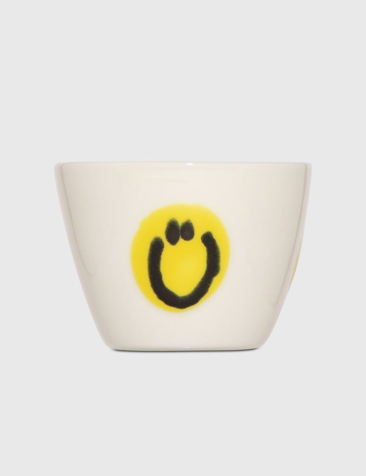 Shop Frizbee Ceramics Supper Cup - Smile In Yellow