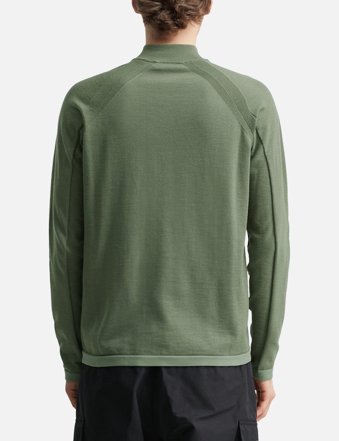 PrimaLoft® Bio™ Recycled Polyester / Wool Half-Zip Jumper view 19