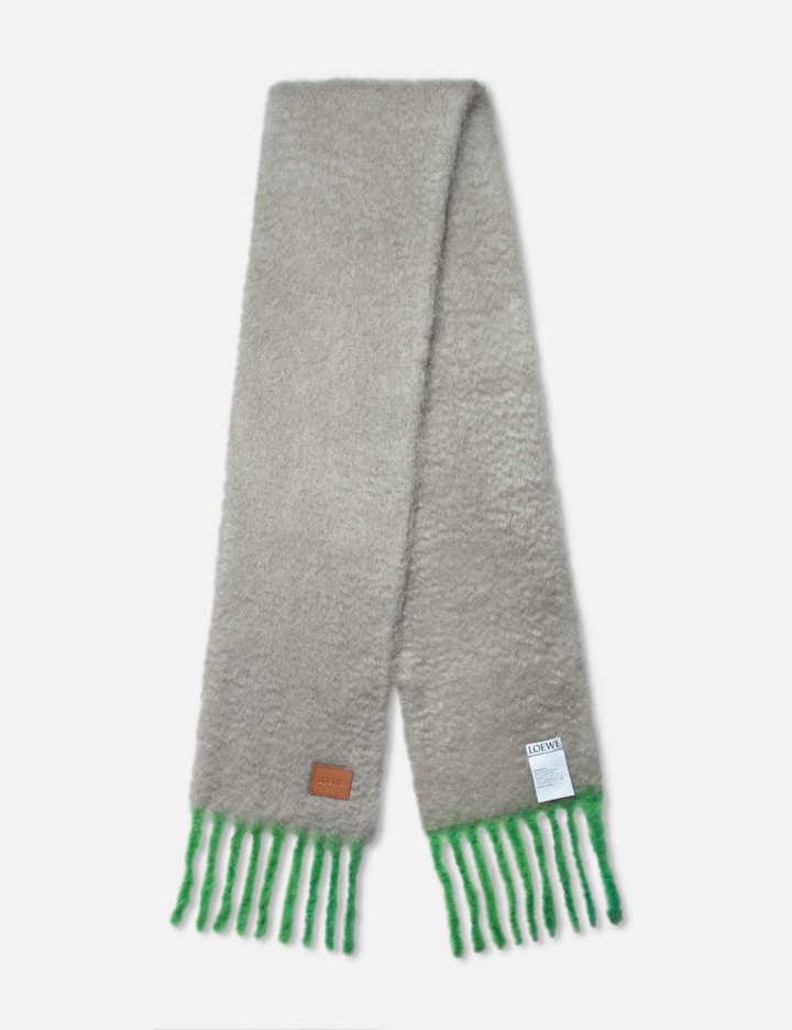 Scarf in mohair and wool blend Placeholder Image